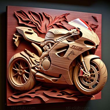3D модель Ducati 999 (STL)